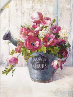 Produktbild von ARTland Wandbild, selbstklebend Gartenblumen II Größe: 45x60 cm