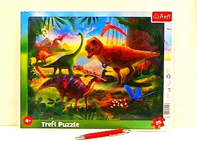 Zdjęcie produktu dla Trefl Dinozaury, 25 szt., Dinozaury, 4 lat(a)