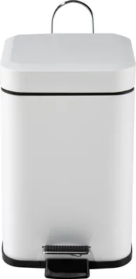 Produktbild von Treteimer eckig Jannik 3 Liter Weiß