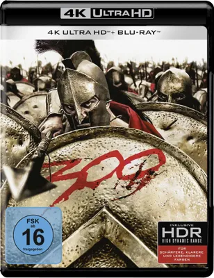 Produktbild von PLAION 300 (4K UHD), Film, Blu-ray, Deutsch, Spanisch, Französisch, Italienisch, Thailändisch, 116 min, Aktion, Dänisch, Finnisch, Norwegisch, Schwedisch