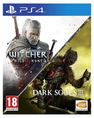 Obrázok produktu pre BANDAI NAMCO Entertainment The Witcher III: Wild Hunt + Dark Souls III Compilation, PlayStation 4, M (Mature)