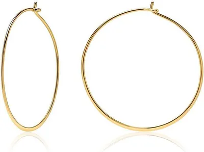 Produktbild von lanii Creolen 925er Silber (Gold)