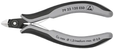 Immagine prodotto di Taglierina elettrica di precisione Knipex -7922120ESD