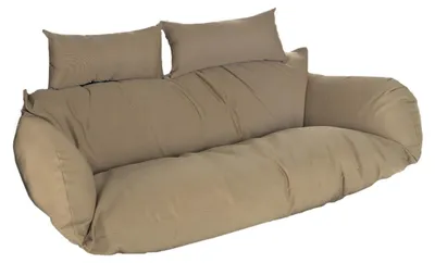 Produktbild von HOME DELUXE - Polyrattan Hängesessel TWIN - nur Kissen