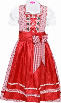Produktbild von Kinderdirndl 41821 009 rot 164