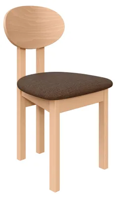 Produktbild von MIRJAN24 Stuhl Divo III, Esszimmerstuhl aus Buchenholz, 47x48x85 cm (Holzfarbe: Artisan, Stofffarbe: Soro 28)