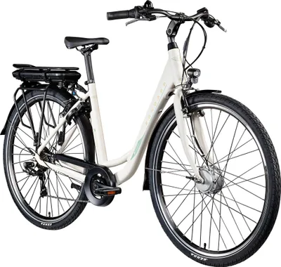 Produktbild von Zündapp Z503 E Bike Damen 26 Zoll Elektrofahrrad 155 - 175 cm Pedelec 7 Gang E Fahrrad antique white
