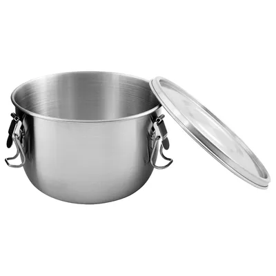 Produktbild von Tatonka Edelstahldose Foodcontainer 1 L - Essensbehälter mit Deckel, Clip-Versch