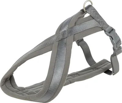 Produktbild von TRIXIE Premium Touren-Geschirr - grafit - 45–80 cm/25 mm