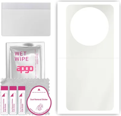Produktbild von apgo Rückseite Schutzfolie, Matt, kompatibel mit Wiko Hi Enjoy 70 Pro 5G, Hinten Hydrogel-Displayschutzfolie mit Positionierhilfe, kratzfest, einfache Montage