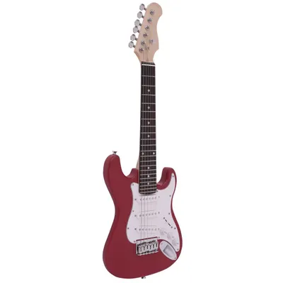 Immagine prodotto di Dimavery J-350, chitarra elettrica per bambini, rossa