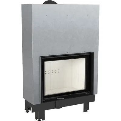 Immagine prodotto di Inserto camino in acciaio KRATKI MBA 17 kW Ø 200 con porta scorrevole
