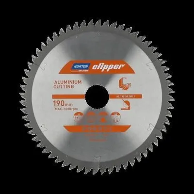 Produktbild von NORTON KREISSÄGE 190 mm x 30 mm x 60z ALUMINIUM (2,6/1,8)
