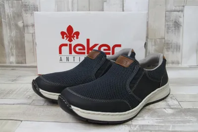 Produktbild von Rieker Herren Slipper dunkelblau 41