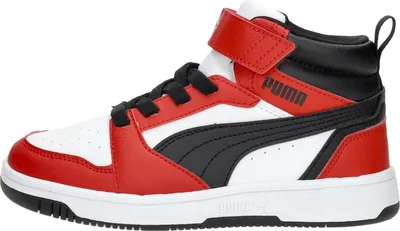 Image de Puma Puma Rebound V6 Mid AC+ PS Sneakers Hoog - Rood - Maat 34
