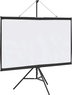 Produktbild von "2026 Aktion"Projektionsleinwand für Schlaf- und Wohnzimmer - Moderne design, mit Stativ 72 Zoll 16:9 GermanyMöbel 92416 - Beamer & Projektoren