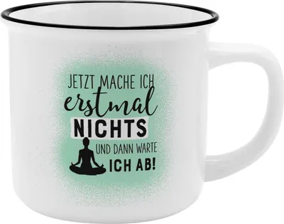 Produktbild von Gruss & Co 46979 Becher Nichts, New Bone China Porzellan, 35 cl