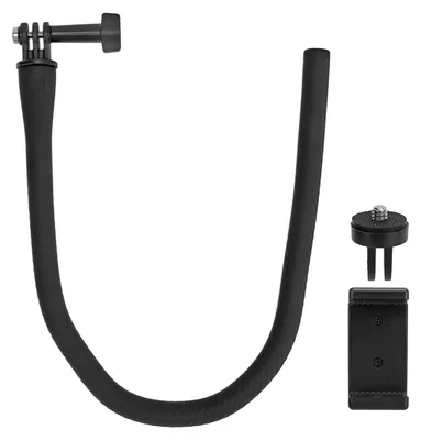 Immagine prodotto di Mini videocamera d'azione con supporto Octopus: clip flessibile per smartphone compatibile con Insta360 e DJI