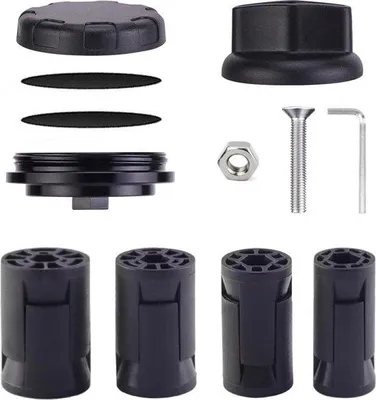 Produktbild von MTB-Fahrrad-Schutz für verborgene AirTag - Wasserfeste Anti-Diebstahl-Ausstattung - MTB-Unterfahrrad-Schutz - Innendurchmesser 18-30 mm