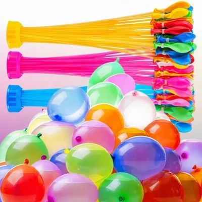 Produktbild von Wasserbomben Set 111 Stück Mit Automatischer Befüllung Selbstschließend Sommer Spiel Spaß Für Kinder