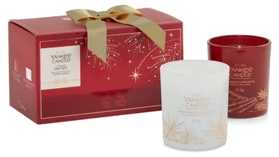 Duftkerzen-Geschenkset, festliche Düfte, Sojawachs, 1 Stück