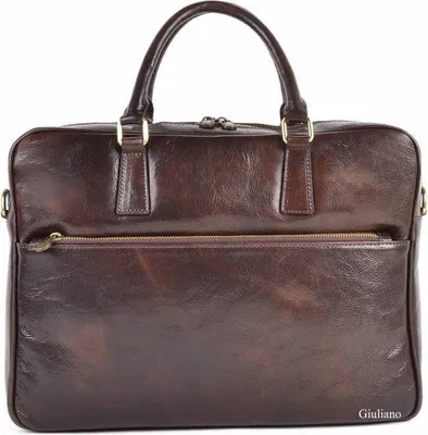 Immagine prodotto di Borsa in pelle | Modello: Akte, colore marrone scuro