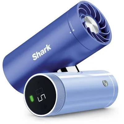 Productafbeelding van SHARK ChillPill FA022EULV, paarse 3-in-1 draagbare ventilator met droge nevel en InstaChill contactkoeling, 10 standen, USB-C, tot 11 uur gebruikstijd.