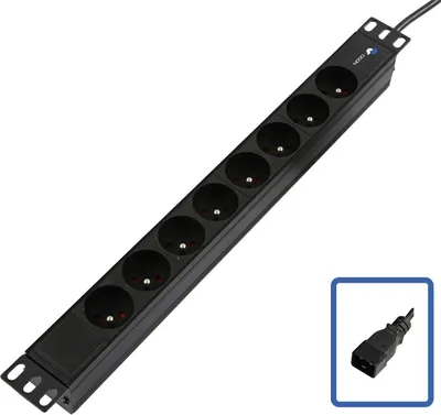 Immagine prodotto di Lanview POWER STRIP 19" C20 - 8 WAY (TUPS055)