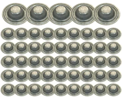 Immagine prodotto di 50 coperture in metallo per viti da tetto, per protezione