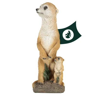 Produktbild von Safari Gartenfiguren Elefant, Schildkröte und Erdmännchen Gartendeko