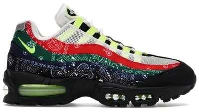 Imagen del producto de Nike Air Max 95 OG Big Bubble, diseño "Neon Paisley Bandana" - Talla EU 49.5
