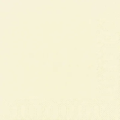 Produktbild von Duni 104967 Dinner-Servietten 3lagig Tissue Uni champagne, 40 x 40 cm, 20 Stück