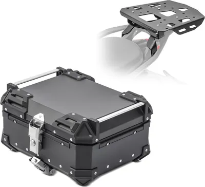 Image de Kit top case + porte-bagages adaptable sur Ducati Multistrada V4 / S 21-25