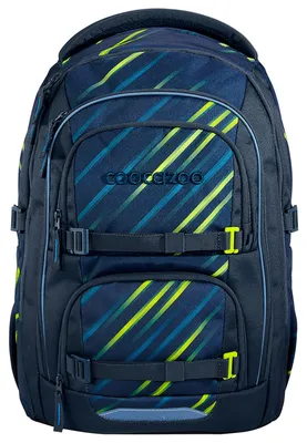 Immagine prodotto di coocazoo zaino della scuola Porter Backpack Fast Lime blu scuro