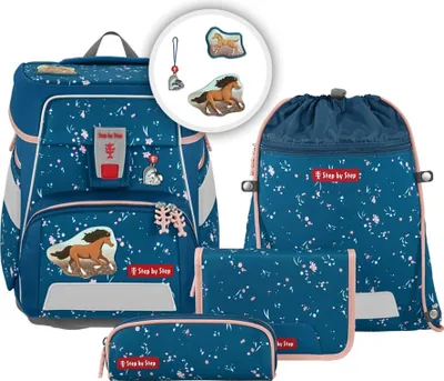Produktbild von Step by Step Schulranzen-Set Space Wild Horse Ronja 5tlg.