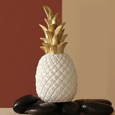 Produktbild von Moderne Wohnzimmer Dekoration, Weiß, 25cm, Polyresin Figur