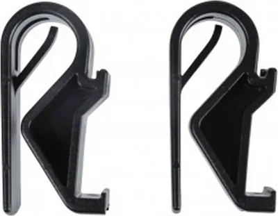 Zdjęcie produktu dla Basil Hook-On System Sports Set of 2 Hooks Akcesoria do nośnika Black