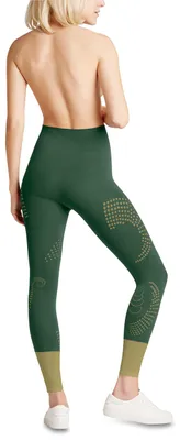 Productafbeelding van FALKE Dames leggings Body Flow, deels doorschijnend, duurzaam, 1 stuk, groen (zeewier)
