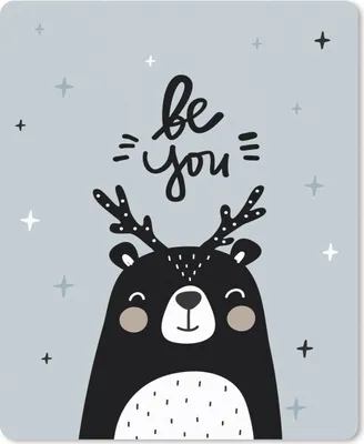 Produktbild von MuchoWow® Mauspad Mousepad Sei du - Zitate - Kinder - Kinder - Baby - Jungen - Mädchen 30x40 cm - Mousepads - Maus Mat - Pad - Mausunterlage - Mausmatten