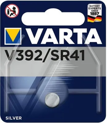 Produktbild von Varta Batterie Silver Oxide Knopfzelle 392 Blister (1-Pack) 00392 101 401