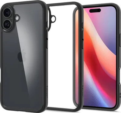 Zdjęcie produktu dla Etui Spigen Ultra Hybrid do iPhone 16 czarny
