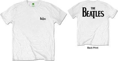 Produktbild von The Beatles Drop T Logo White S T-Shirt