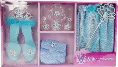 Image de Set pour princesse en bleu