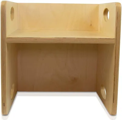 Productafbeelding van 2-in-1 Omkeerbare Kinderstoel van Hout