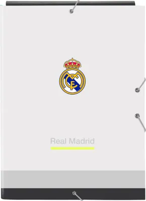 Obrázok produktu pre Záložkový zošit Real Madrid C.F. Biely A4 26 x 33,5 x 2,5 cm
