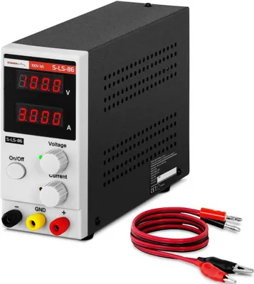 Produktbild von Expondo Stamos Soldering Labornetzteil - regelbar 0 - 100 V - 0 - 3 A