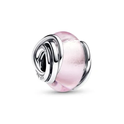 Produktbild von Rosa Charm von PANDORA aus Sterlingsilber und Glas
