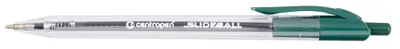 Produktbild von Pero kuličkové Centropen Slideball Clicker 2225, 0,3 mm, ergo roller, zelené