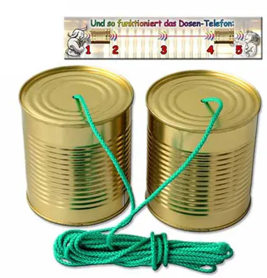Produktbild von Dosen-Telefon
