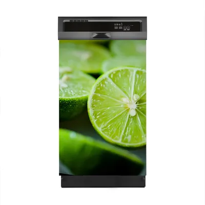 Produktbild von Magnete Dekorative 45x70 cm Küche Magnetmatte Spülmaschine - Limetten Obst